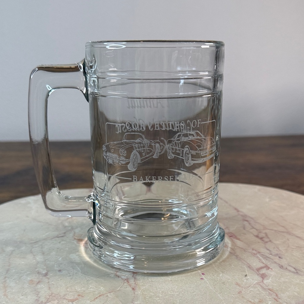 Classic Clear Glass Mug